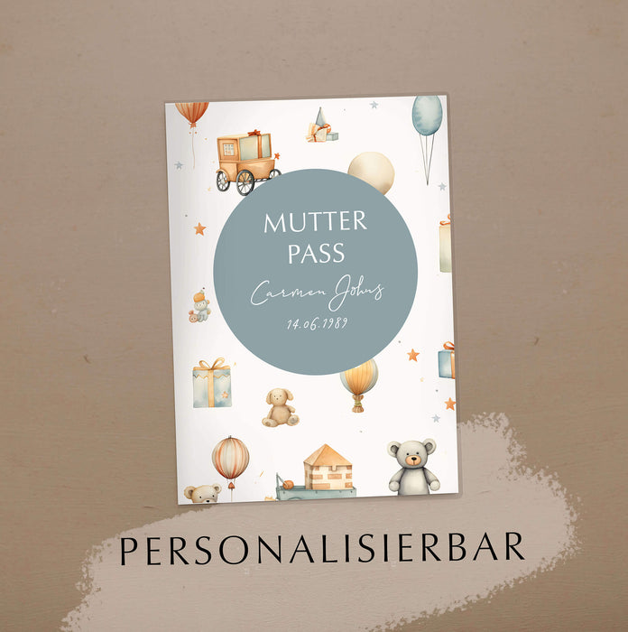 Mutterpass Hülle personalisiert Lev