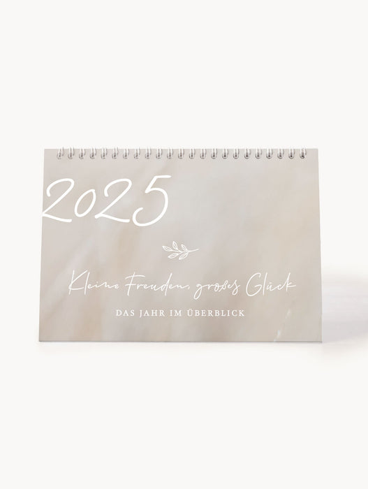 Tischkalender 2025, Kleine Freuden, großes Glück (Limited Edition)