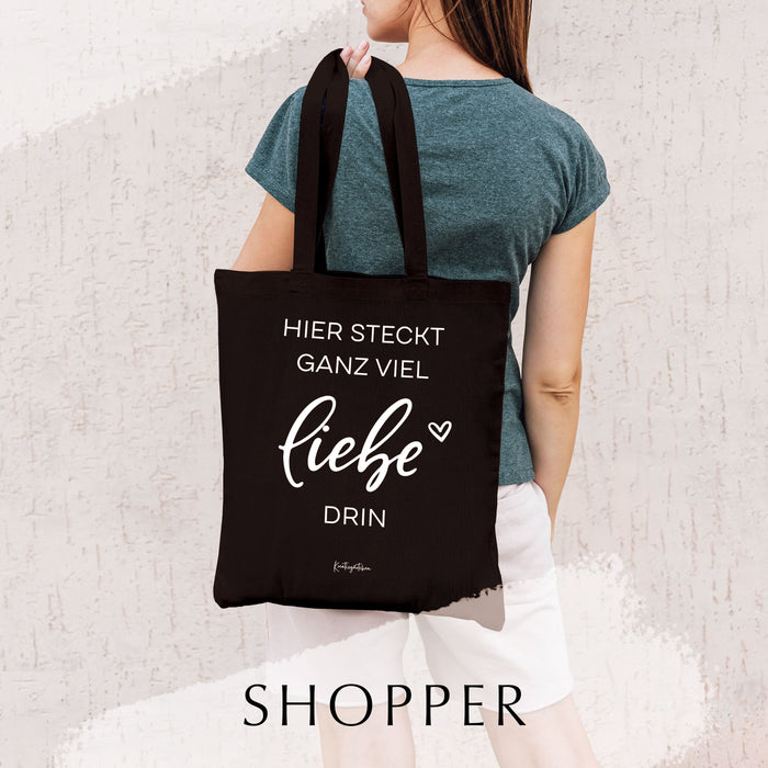 Shopper Liebe, Schwarz