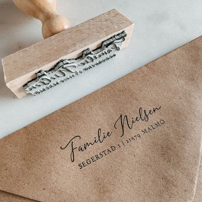 Personalisierter Stempel Alva zur Hochzeit