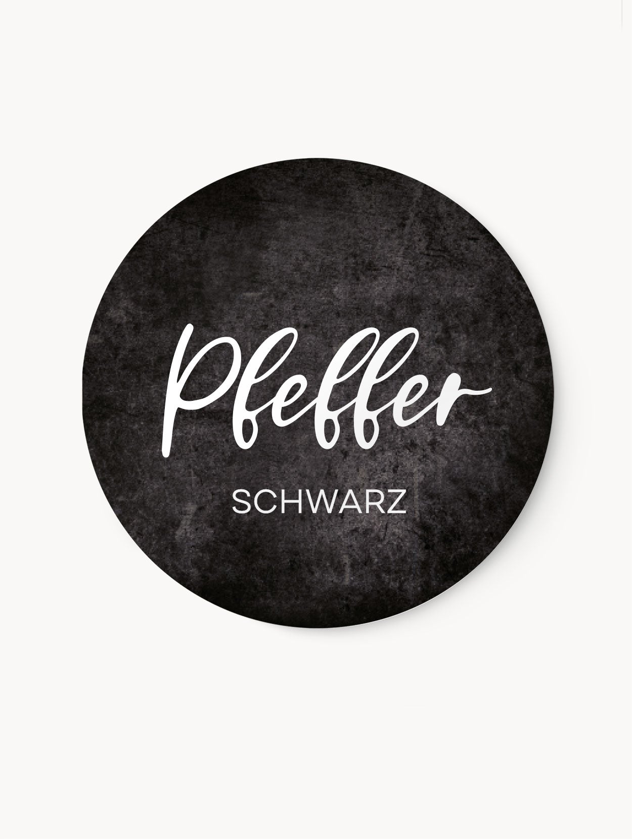 Gewürz-Aufkleber