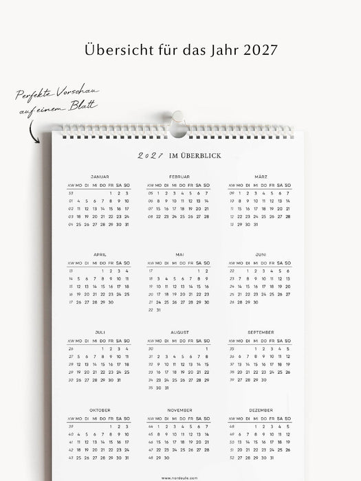 Wandkalender 2026, DIN A4 Augenblicke voller Abenteuer (Limited Edition)