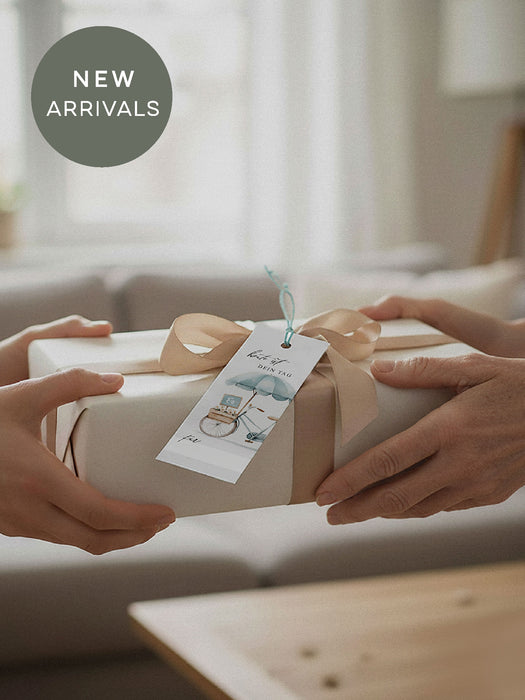 Geschenkanhänger "Heute ist Dein Tag" im 8er Set