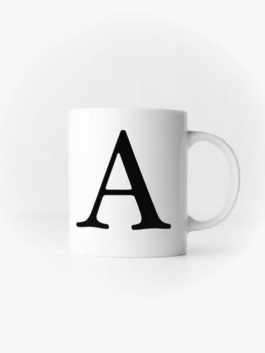 Buchstabe A - Keramiktasse