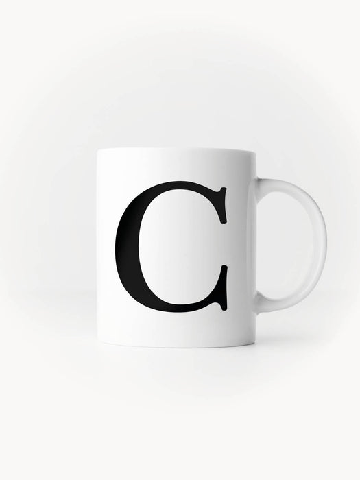 Buchstabe C - Keramiktasse