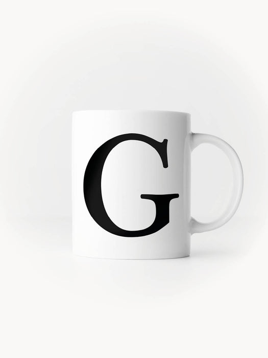 Buchstabe G - Keramiktasse