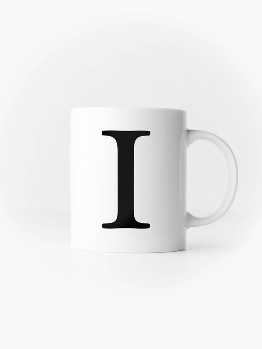 Buchstabe I - Keramiktasse