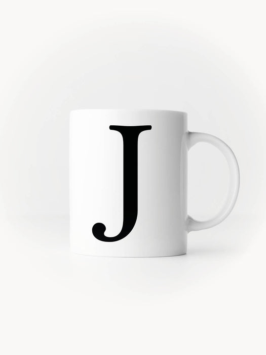 Buchstabe J - Keramiktasse