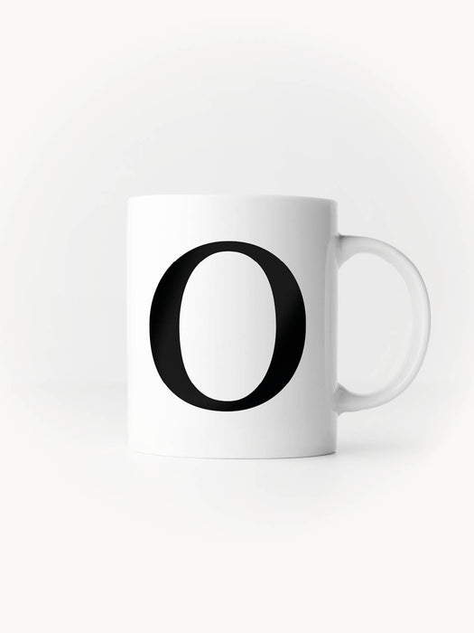 Buchstabe O - Keramiktasse