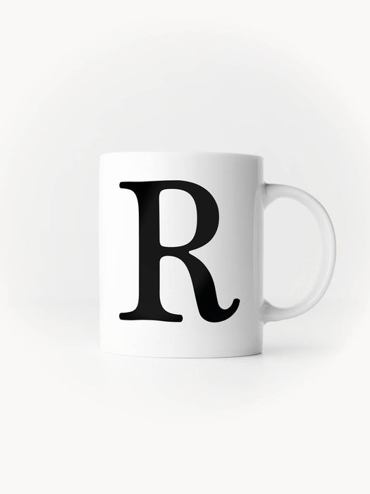 Buchstabe R - Keramiktasse