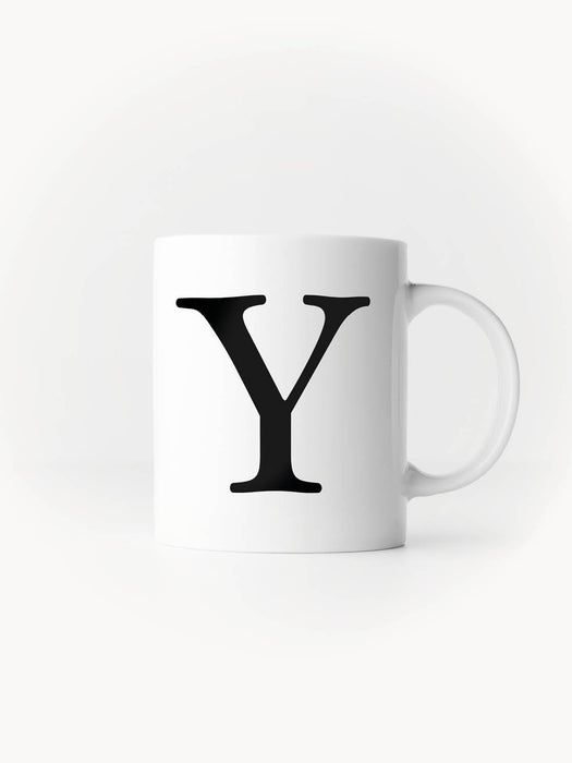 Buchstabe Y - Keramiktasse