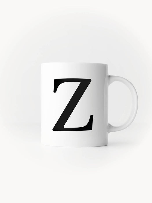 Buchstabe Z - Keramiktasse