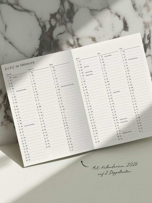 Monatskalender 2026, Augenblicke voller Abenteuer (Limited Edition)