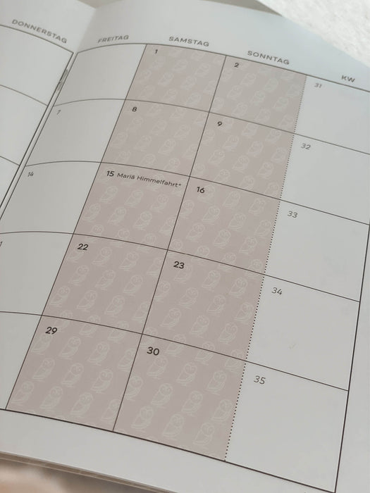 Monatskalender 2026, Augenblicke voller Abenteuer (Limited Edition)