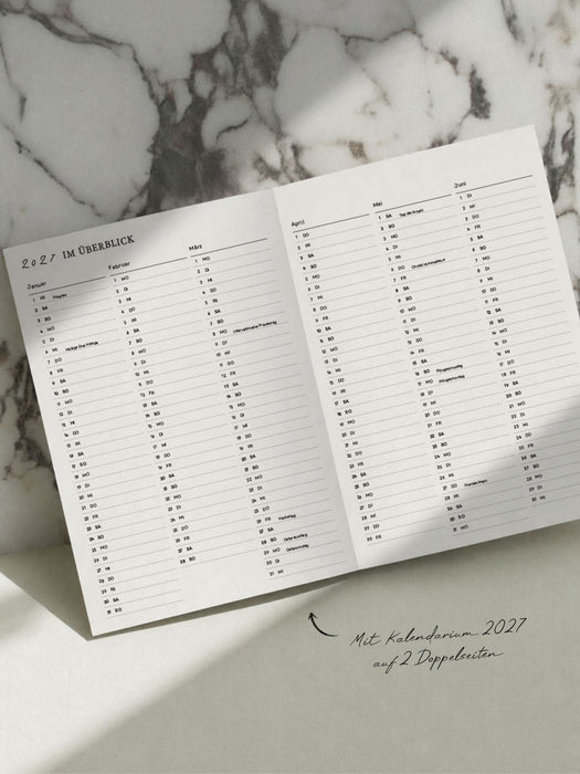 Monatskalender 2027 A5 | Kleine Momente. Große Geschichten