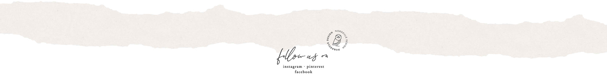 Nordeule Follow Us on Social Media Kanäle Banner Instagram Facebook Pinterest