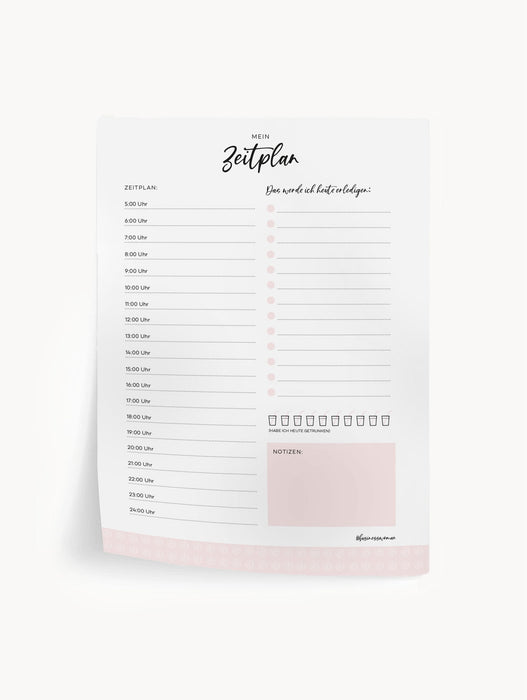 Zeitplaner Businesswoman Notizblock | DIN A4