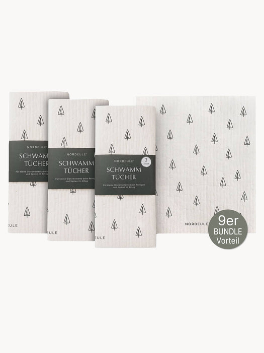 Schwammtücher Vorteils-Pack Tanne No.2 im 9er Set
