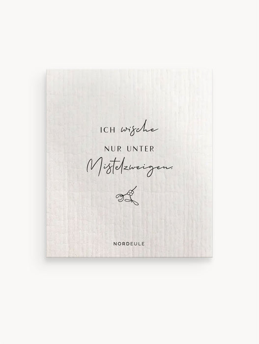 Mistelzweig Schwammtücher im 3er Set