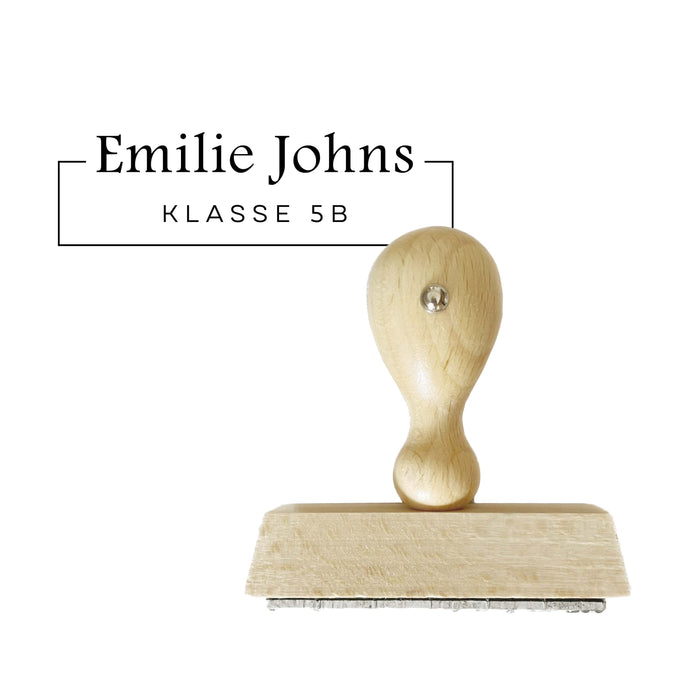 Stempel Schule Still XL