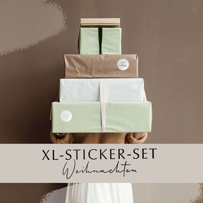 120 Sticker Weihnachten XL-Set