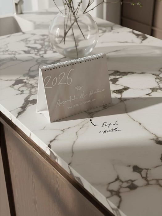 Tischkalender 2026, Augenblicke voller Abenteuer (Limited Edition)