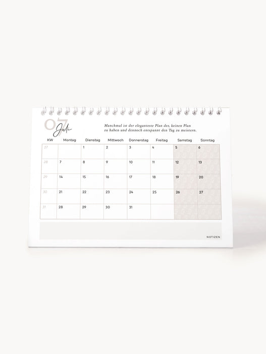 Tischkalender 2025, Kleine Freuden, großes Glück (Limited Edition)