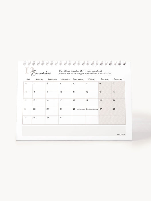 Tischkalender 2025, Kleine Freuden, großes Glück (Limited Edition)
