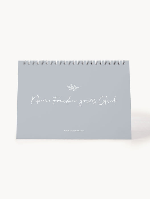 Tischkalender 2025, Kleine Freuden, großes Glück (Limited Edition)