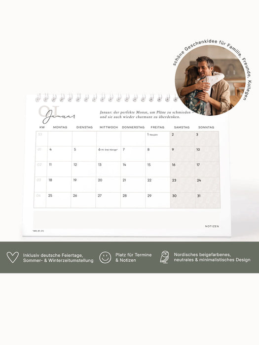 Tischkalender 2027, | Kleine Momente. Große Geschichten