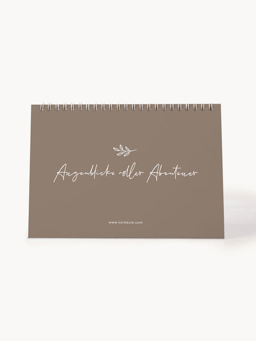 Tischkalender 2026, Augenblicke voller Abenteuer (Limited Edition)