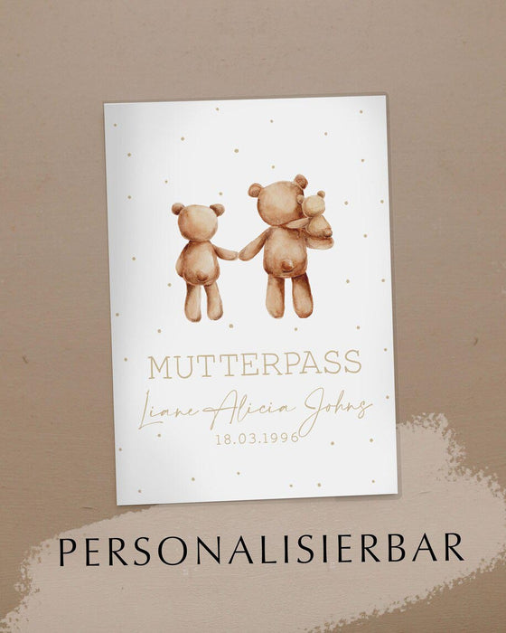 Mutterpass Hülle personalisiert Ella