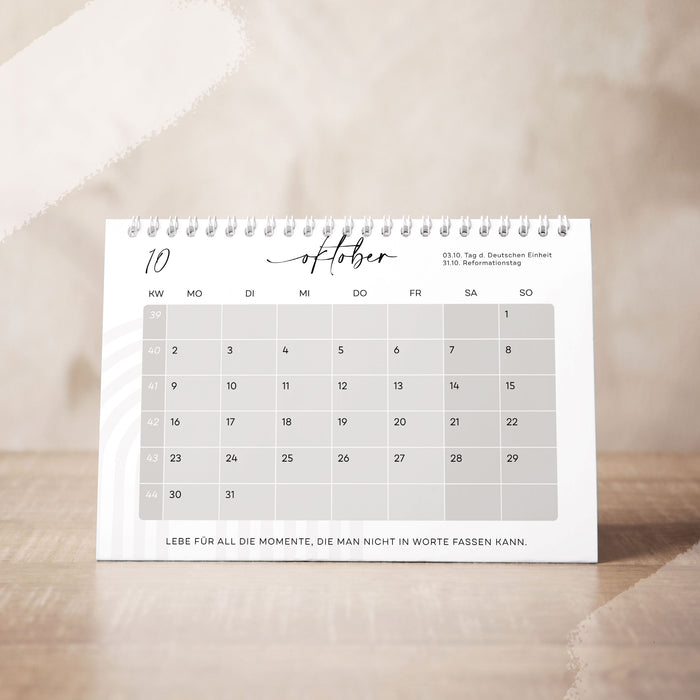 Tischkalender 2023, die beste Zeit ist jetzt
