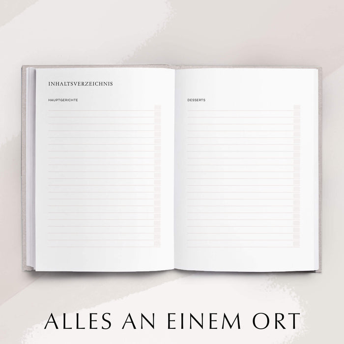 Mein Kochbuch, Rezeptbuch