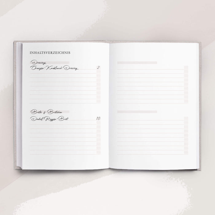 Mein Kochbuch, Rezeptbuch