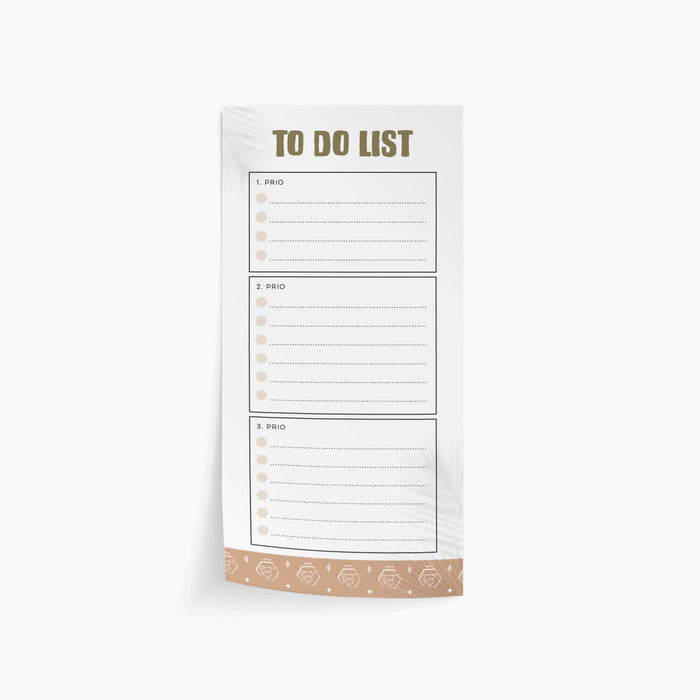 To Do List - Notizblock