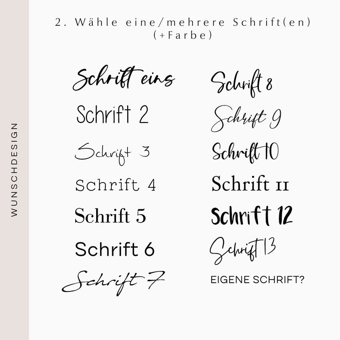 WETTERFEST 68x21mm individuelle Aufkleber